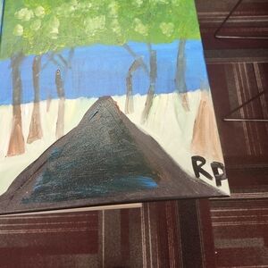 Forest Pathway Canvas Art